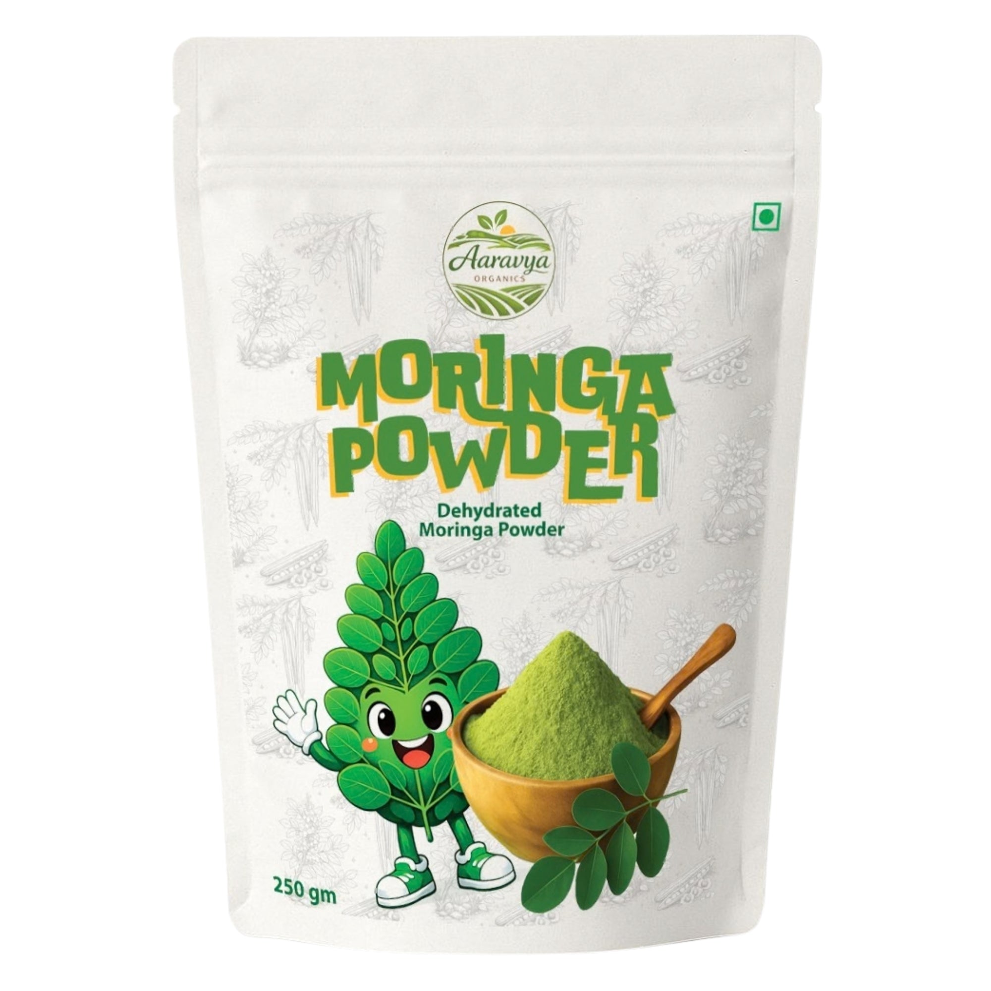 Premium Organic Moringa Powder – 100% Pure Natural Superfood for Energy & Immunity