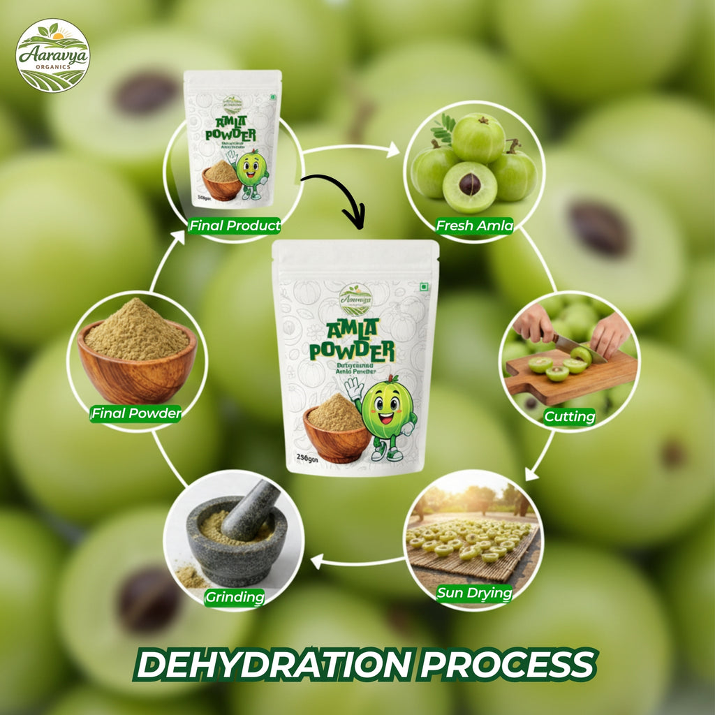 Natural Amla Powder for Hair Growth & Skin Care | Indian Gooseberry (Amla Churna) | Controls Dandruff, Strengthens Hair Roots | For Hair Pack, Drinking & Eating | 250g